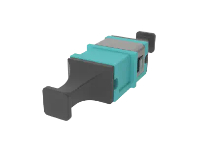 MPO Adapter - Aqua