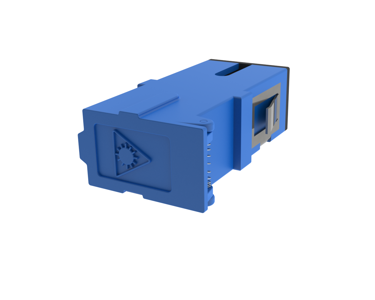 Adaptateur fibre optique SC - Bleu