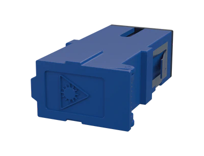 Adaptateur fibre optique SC - Bleu