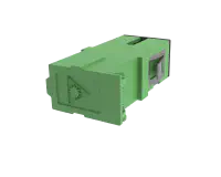 Adaptateur fibre optique SC - Vert