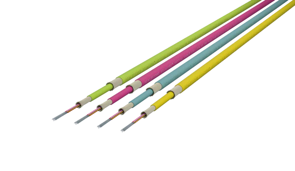 Câble SlimCORE™ 12F – Single Mode, Jaune