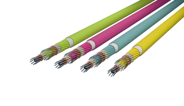 Câble SlimCORE™ 144F - Monomode, Jaune