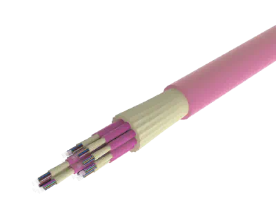 SlimCORE™ 144F Cable - OM4, Erika Violet