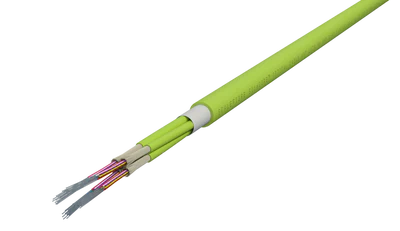 SlimCORE™ 48F Cable - OM5, Lime Green