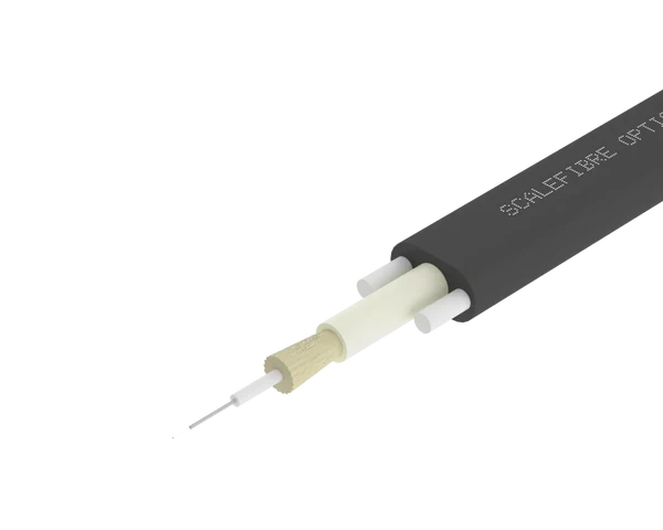 EasyDROP™ 1F Cable – 2mm Cord, 900um, Black Jacket