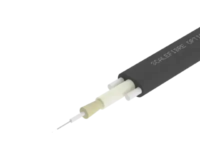 EasyDROP™ 1F Cable – 2mm Cord, 900um, Black Jacket