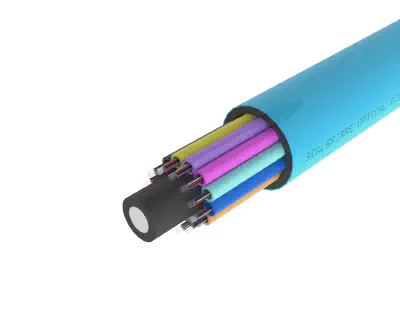 High Strength HS1 Loose Tube Outdoor Fibre Cable – PE/NY Jacket, 144 Fibre