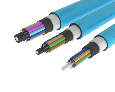 
High Strength HS1 Armoured Loose Tube Outdoor Fibre Cable – PE/NY Jacket,
72, 96 and 144 Fibre