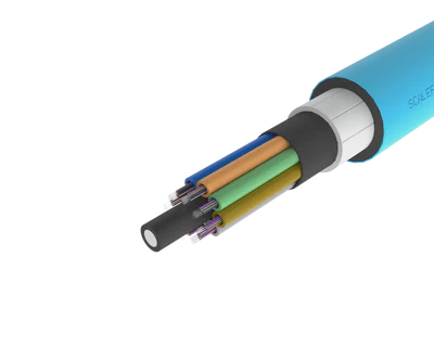 
High Strength HS1 Armoured Loose Tube Outdoor Fibre Cable – PE/NY Jacket,
96 Fibre