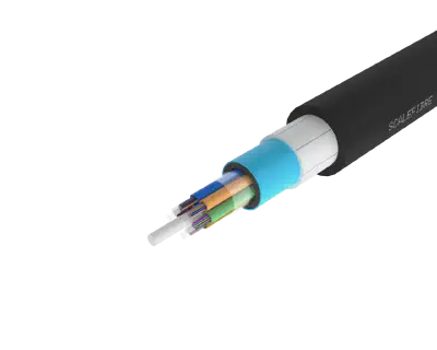 
Non-Metallic Armoured Loose Tube Outdoor Fibre Cable – PE/NY Jacket, 72
Fibre