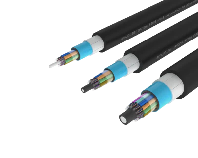 
Non-Metallic Armoured Loose Tube Outdoor Fibre Cable – PE/NY Jacket, 72,
96 and 144 Fibre