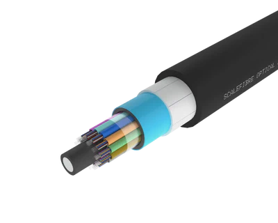 
Non-Metallic Armoured Loose Tube Outdoor Fibre Cable – PE/NY Jacket, 144
Fibre