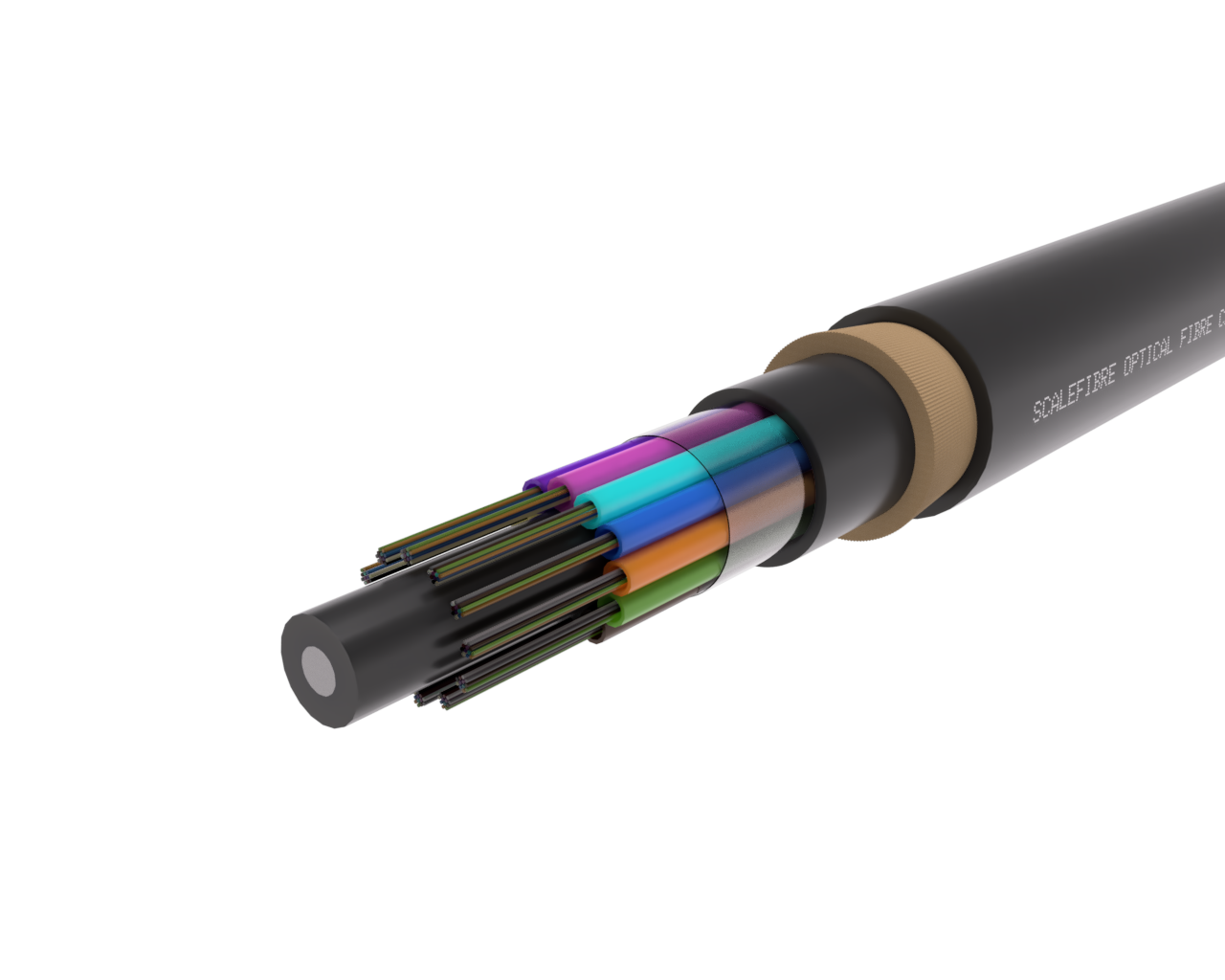 72F SkySPAN Long Span ADSS Optical Fibre Cable