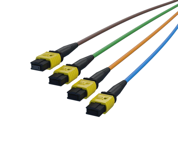 Assemblage shuffle MPO-8 4x4 FlexSHUFFLE™, monomode (G.657.A1), 32 fibres
