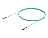 12 Fibre OM4 Multi Mode MPO(12F) Trunk, Aqua