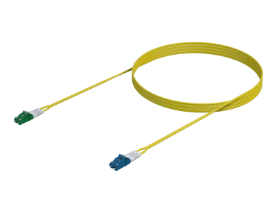 Single-mode Duplex Patch Cord - LC/APC to LC/UPC