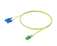 Single-mode Duplex Patch Cord - LC/APC to SC/UPC