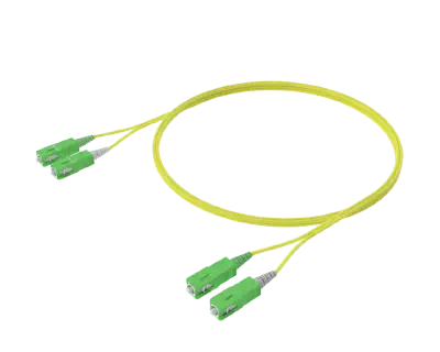 Single-mode Duplex Patch Cord - SC/APC to SC/APC