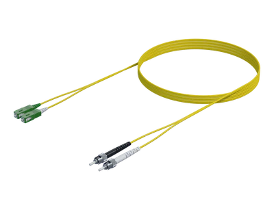 Single-mode Duplex Patch Cord - SC/APC to ST/UPC