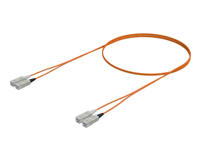 OM1 Duplex Patch Cord - SC/UPC to SC/UPC, Orange