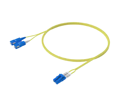 Single-mode Duplex Patch Cord - LC/UPC to SC/UPC