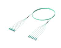 SC/UPC-SC/UPC Pre-Terminated Fibre Cable Assembly, OM4, Aqua