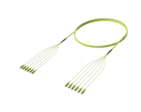 SC/UPC-SC/UPC Pre-Terminated Fibre Cable Assembly, OM5, Lime Green