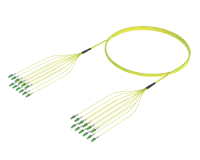 LC/APC-LC/APC Pre-Terminated Fibre Cable Assembly, Single-mode G.657.A1, 12 Fibres