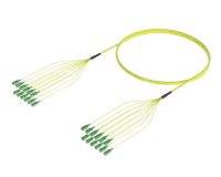 SC/APC-SC/APC Pre-Terminated Fibre Cable Assembly, Single-mode G.657.A1, 12 Fibres