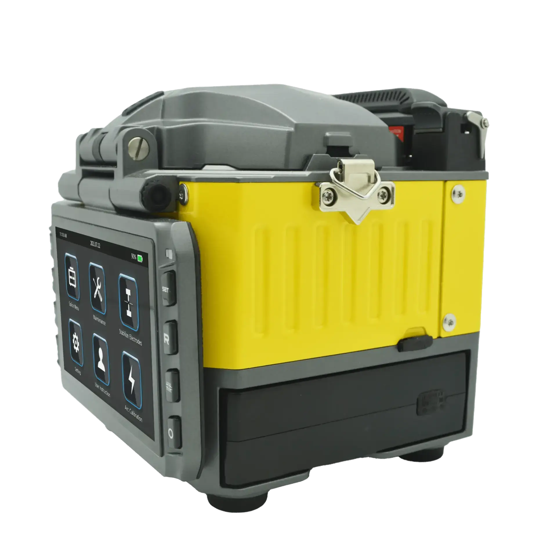 Soudeuse FiberFox Mini 4S+ vue latérale