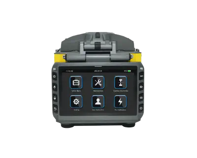 Vue de face de la soudeuse FiberFox Mini 4S+